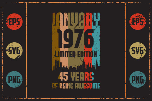 January 1976 - Retro Design
