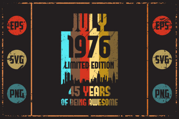 July 1976 - Retro Design